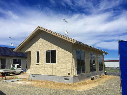 倉敷市加須山の一戸建ての外観