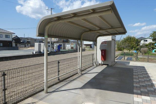 倉敷市真備町川辺のアパートのその他共用部分|自転車置き場