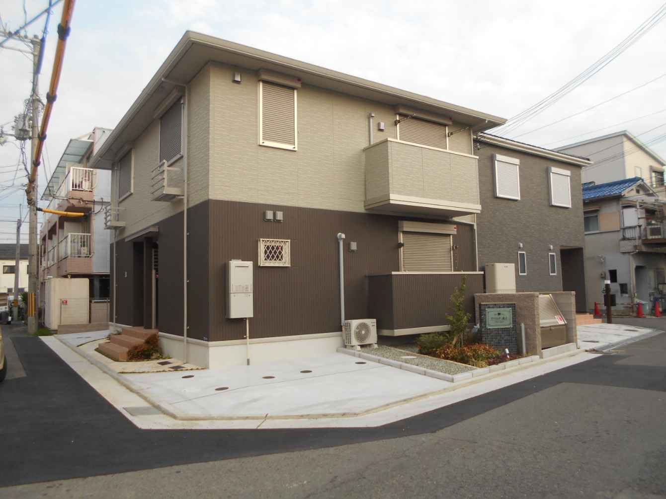 リベルテ池上の外観|外観もきれいです