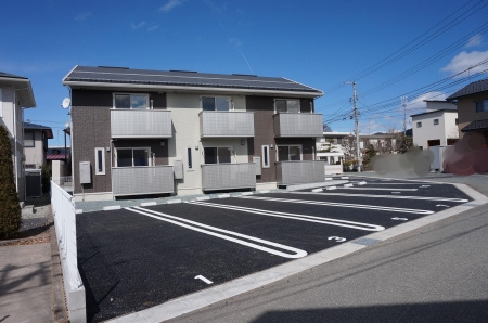 セジュール南原の駐車場