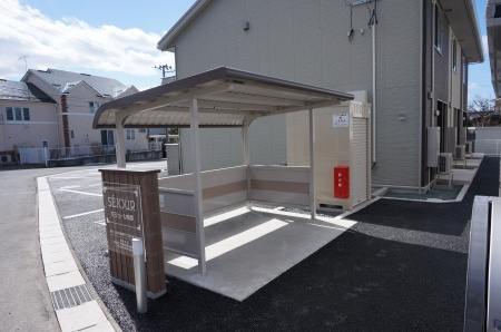 セジュール南原のその他共用部分|屋根付駐輪場