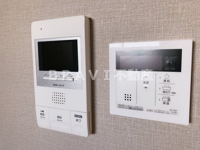 b.UEMACHIDAI（ビー上町台）　BRAVI不動産のセキュリティ|【b.UEMACHIDAI（ビー上町台）】モニター付インターホン
