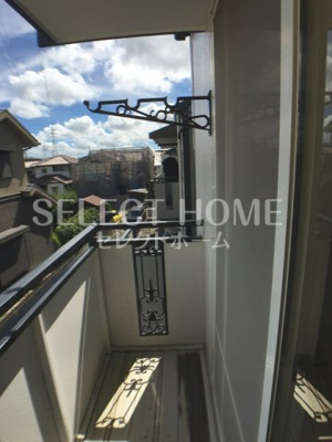 【バルコニー】 | ファミール的場 | 陽当たり良好なバルコニーです