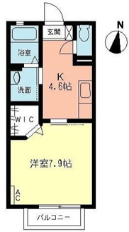 【間取り】 | ルミエール | 「ルミエール」の間取りです