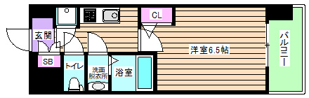 【間取り】 | レジュールアッシュ塚本Ⅱ