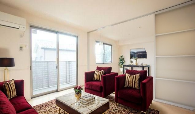 サン・フォレストの居間・リビング|CGで家具等を配置したものです。実際に家具等は含まれません。