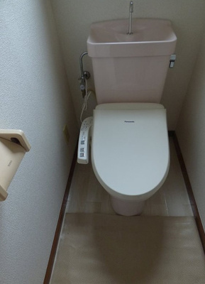 【トイレ】 | コーポ・エンドレス | 落ち着いたトイレです