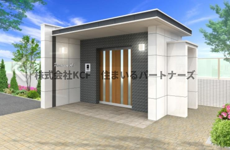 久留米市梅満町の賃貸マンションのエントランス|イメージ図