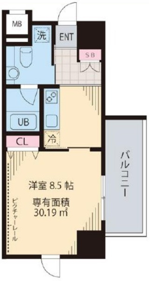 【間取り】 | マノワール駒沢