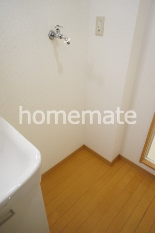 熊本市南区城南町千町の賃貸マンションの洗面所