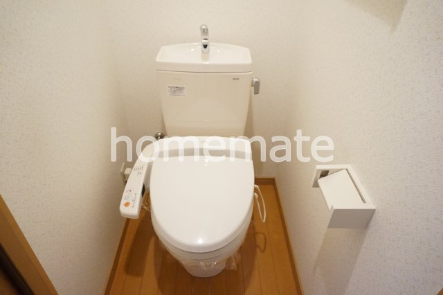 熊本市南区城南町千町の賃貸マンションのトイレ