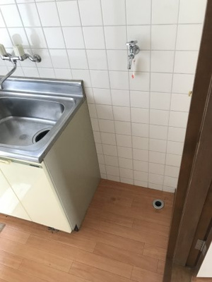 【その他】 | フラワーハイツ | 洗濯機置場