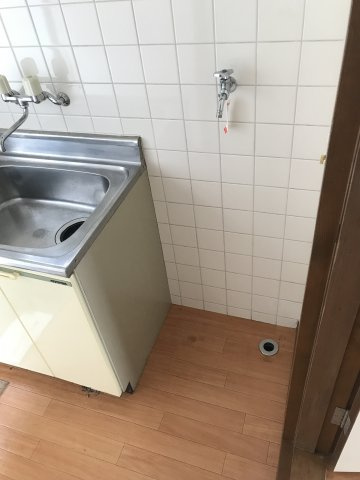 【その他】 | フラワーハイツ | 洗濯機置場