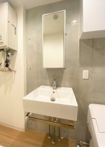 「防音マンション」ハーモニーグラシア大山の独立洗面台|独立洗面台