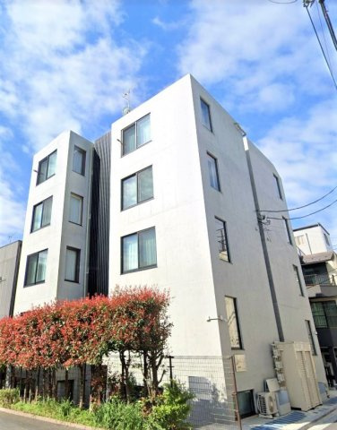 「防音マンション」リトルズトーン梅屋敷の外観|コンクリート調でモダンな外観ですね。