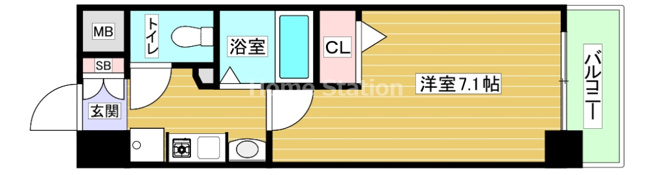 【間取り】 | クリエイト21アテンドル梅田