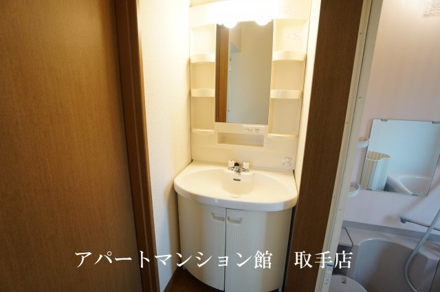チェリーハイツの独立洗面台