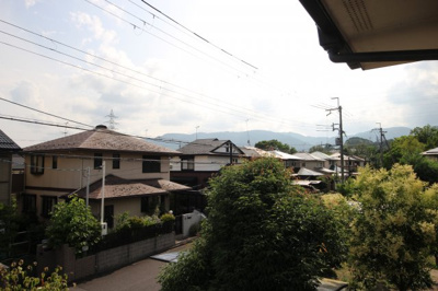 【展望】 | 大津市仰木の里東5丁目14-8　中古戸建 | 窓から眺めた自然風景