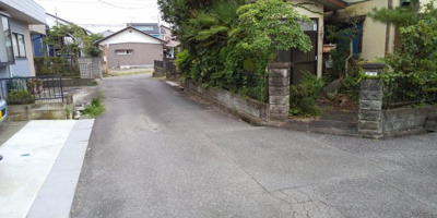 【前面道路含む現地写真】 | 藤岡市本動堂の土地