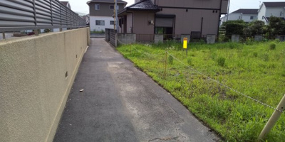 【前面道路含む現地写真】 | 藤岡市小林の土地