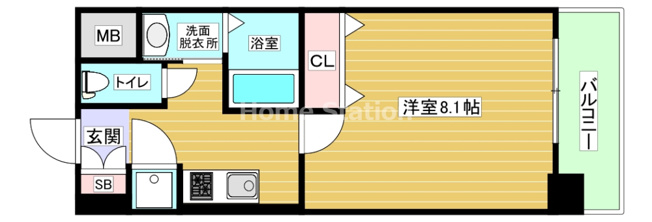 【間取り】 | アドバンス大阪ベイストリート