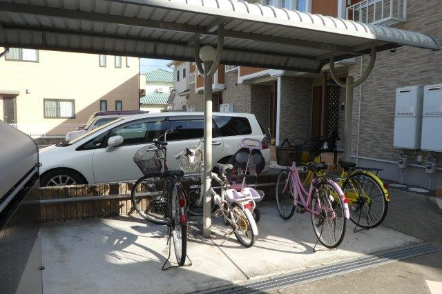 ＲｉｖｅｒＳｉｄｅすみれのその他共用部分|自転車置き場