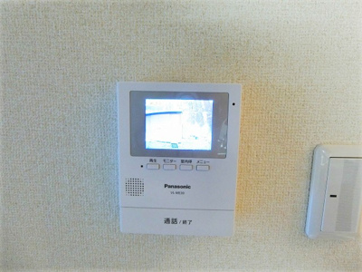 【セキュリティ】 | ヴィラパークヒルⅠ | 防犯対策に有効なカメラ付きインターホン！録画機能が付いているので留守中の訪問者まで確認できます♪