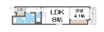 【間取り】 | モデラート上町台