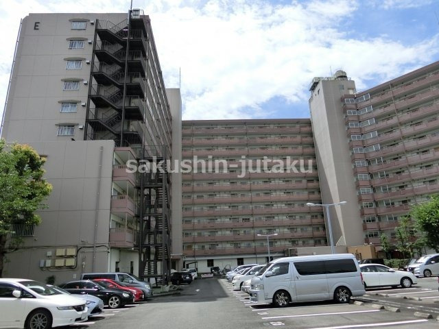 京成サンコーポ八千代台　４階部分　南向きバルコニー　リノベーションの外観