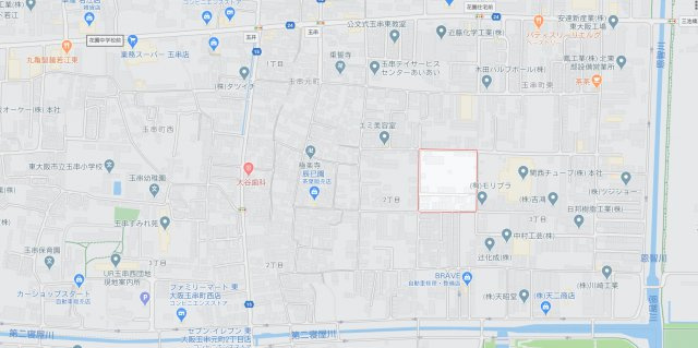 カーサ・フェリチェⅠの地図