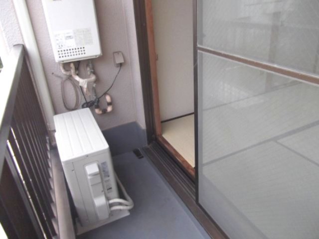 サニーテラス大町のバルコニー
