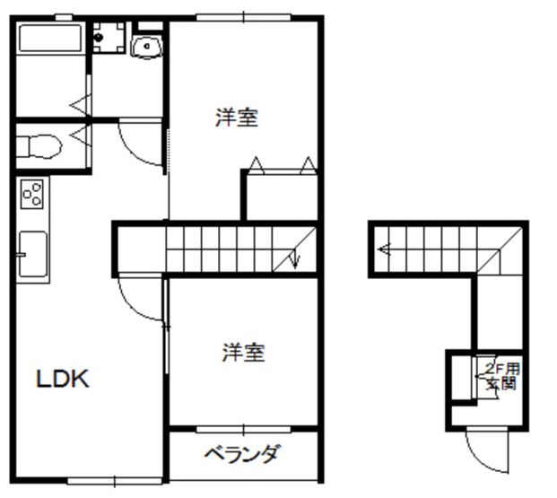 【間取り】 | ANEXO岸ノ上