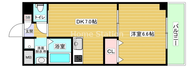 【間取り】 | サンクタム福島
