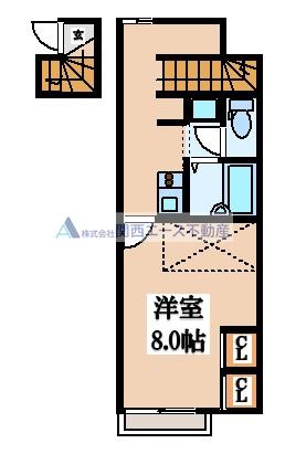 【間取り】 | レオパレス後楽