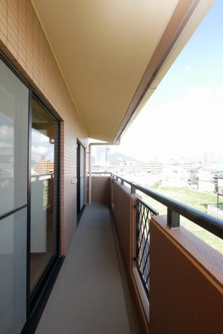 ベルグラン古市2のバルコニー|ベルグラン古市2　305号室