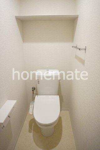 熊本市北区龍田１丁目の賃貸マンションのトイレ