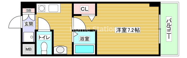 【間取り】 | サニー西九条