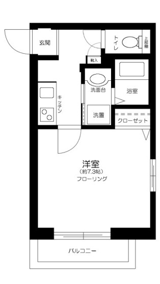 【間取り】 | メゾン・ド・ソレイユ千住北