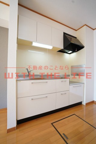 リベルテI【キャッシュバック対象物件】のキッチン|コンパクトなキッチンで掃除もラクラク