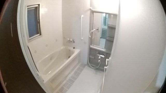 文京区後楽２丁目の賃貸マンションの浴室