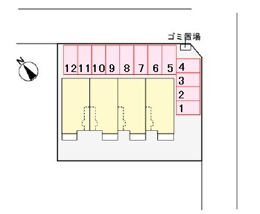ラヴィータの区画図
