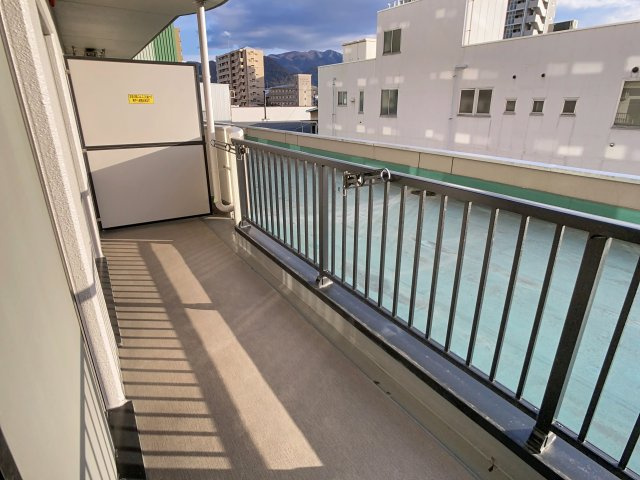 ハイデンスニーズのバルコニー