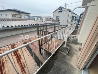 【バルコニー】 | 西脇市和布町　倉庫付き貸家