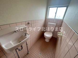 【トイレ】 | 西脇市和布町　倉庫付き貸家