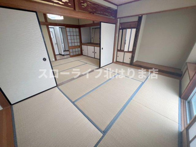 【和室】 | 西脇市和布町　倉庫付き貸家
