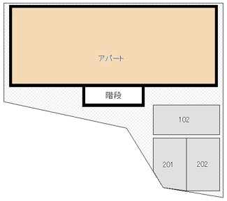 【駐車場】 | 山城アパート