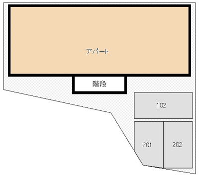 【駐車場】 | 山城アパート