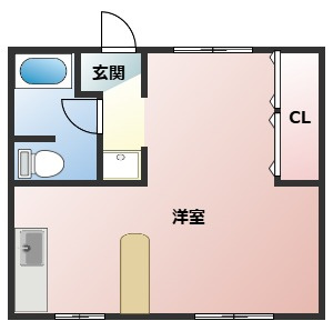 メゾンベル名高の間取り