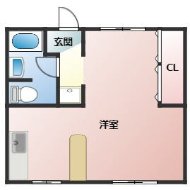 【間取り】 | メゾンベル名高