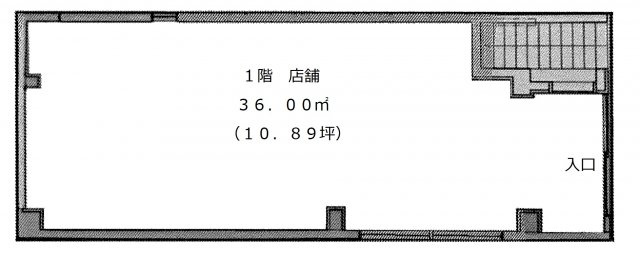 東京モリスビル第６の間取り